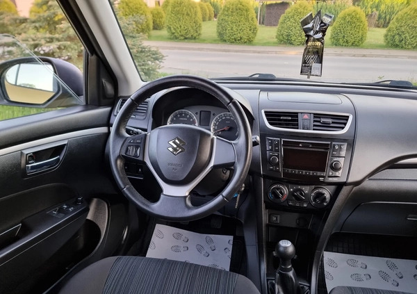 Suzuki Swift cena 35900 przebieg: 106000, rok produkcji 2014 z Gostyń małe 497